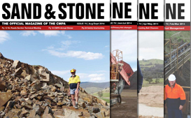 Advertising : CMPA Magazine – Sand & Stone